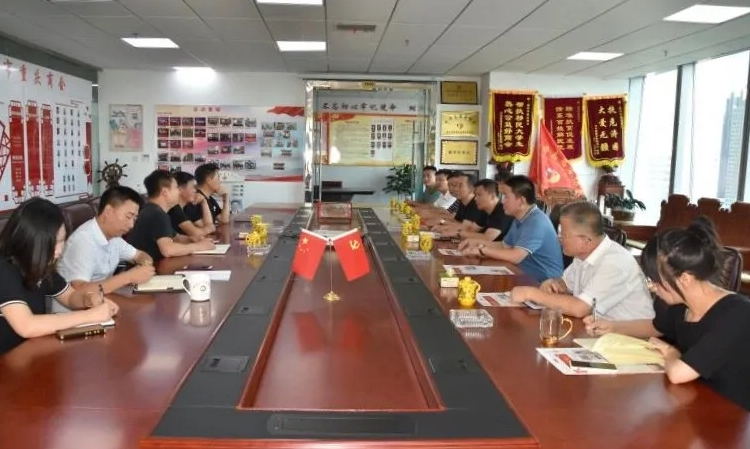 嘉兴市河北商会筹备组一行到我会进行走访交流